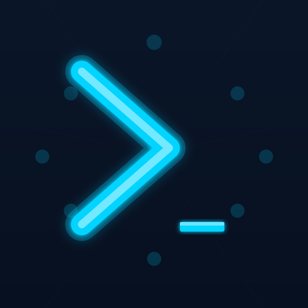 LANConsole terminal prompt logo